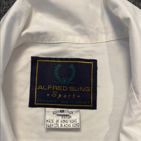 ALFRED SUNG White Dress Shirt - Picture 2 of 6